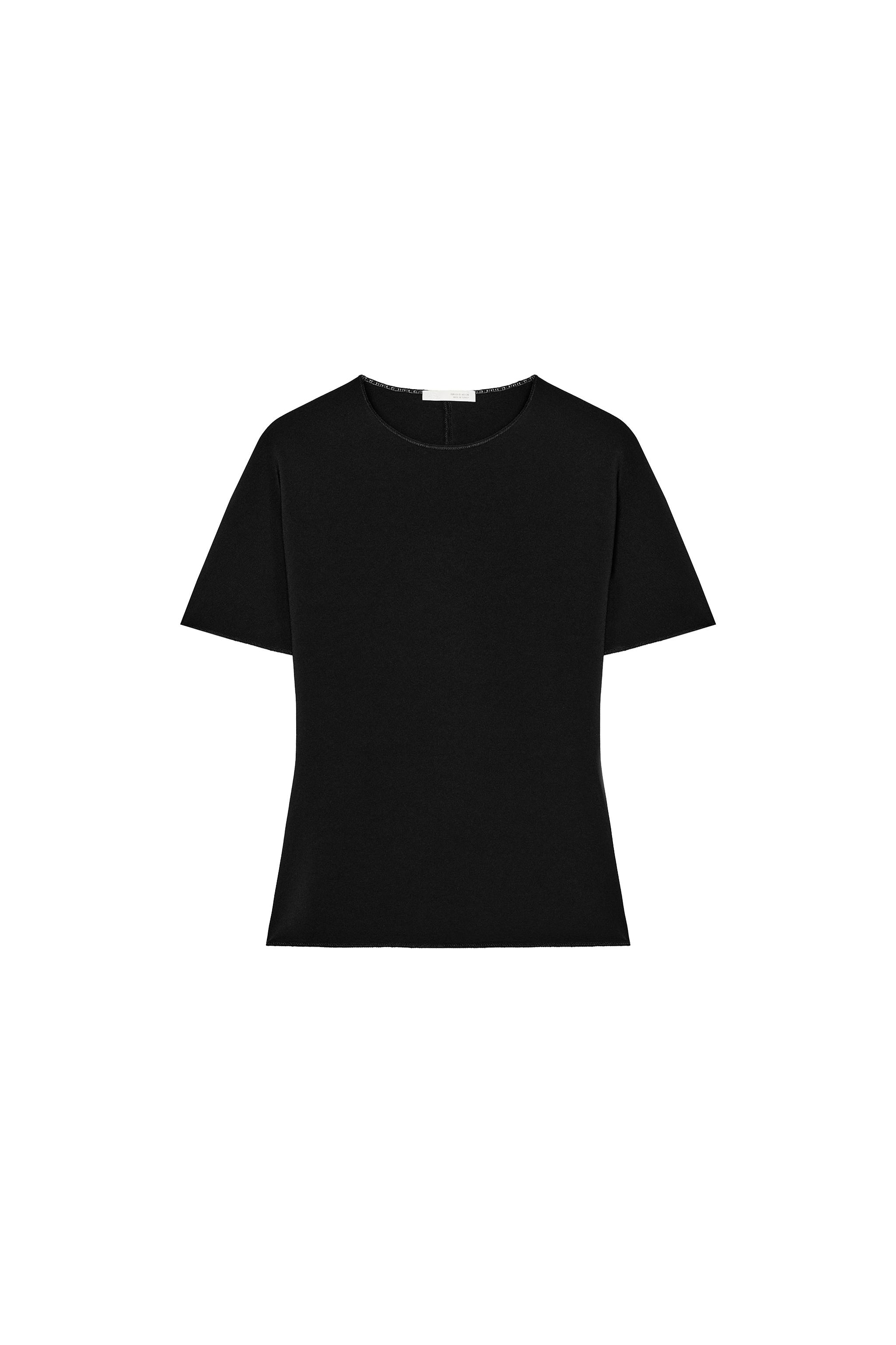 SHORT SLEEVE CUT OUT TOP